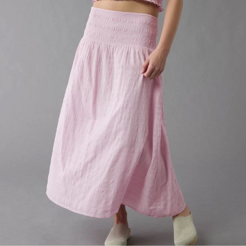 American Eagle Outfitters Light Purple Maxi Skirt